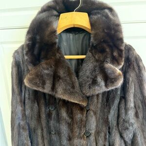 Mahogany Mink Coat
